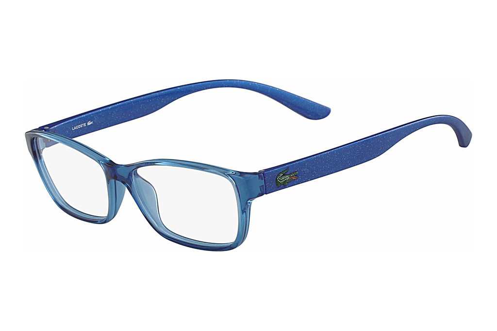 Lacoste   L3803B 440 BLUE AZURE WITH GLITTER TEMPLES