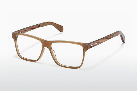 Tasarım gözlükleri Wood Fellas Waldau (10941 zebrano)