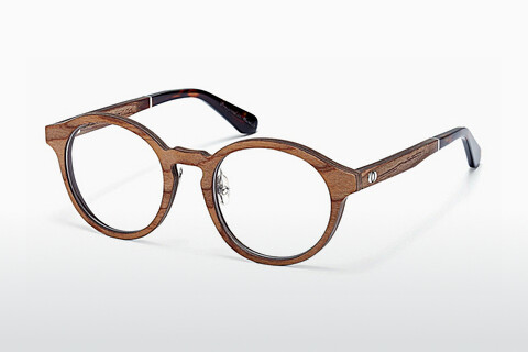 Tasarım gözlükleri Wood Fellas Reichenstein (10948 zebrano)
