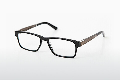Tasarım gözlükleri Wood Fellas Maximilian (10999 black)