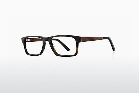 Tasarım gözlükleri Wood Fellas Maximilian (10999 curled/havana matte)