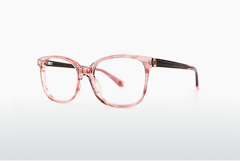 Tasarım gözlükleri Wood Fellas Vary (11045 smoked/pink)