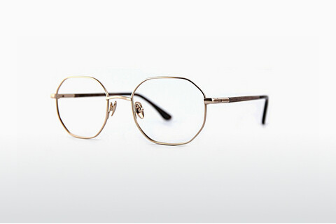 Tasarım gözlükleri Wood Fellas flex (11051 curled/gold)