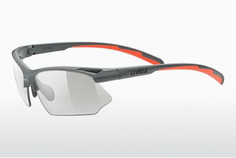 Güneş gözlüğü UVEX SPORTS sportstyle 802 V grey mat