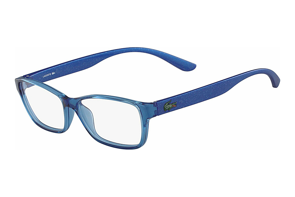 Lacoste   L3803B MI 440 BLUE AZURE WITH GLITTER TEMPLES