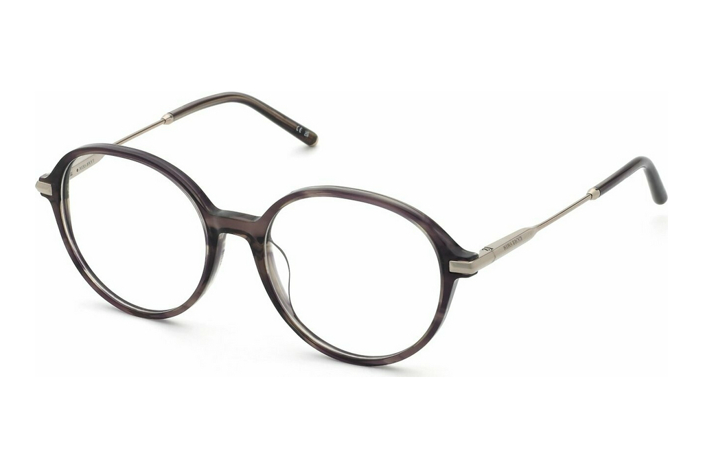 Nina Ricci   VNR431 0P82 BROWN W/VIOLET STRIPED