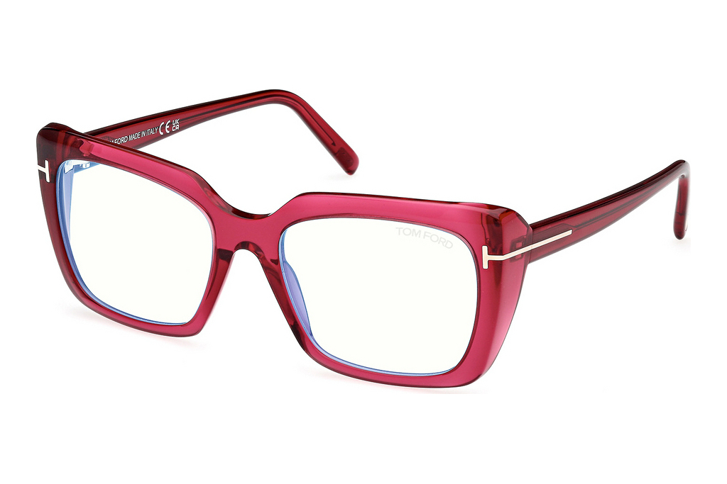 Tom Ford   FT5992-B 075 Glänzend Dunkel Fuxia