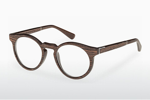 Tasarım gözlükleri Wood Fellas Stiglmaier (10902 ebony)