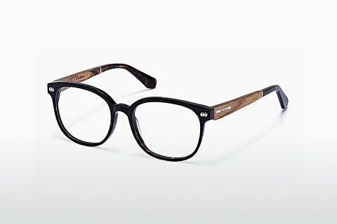 Tasarım gözlükleri Wood Fellas Rosenberg (10945 zebrano)