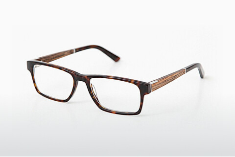 Tasarım gözlükleri Wood Fellas Maximilian (10999 havana matte)
