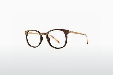 Tasarım gözlükleri Wood Fellas 11029 walnut