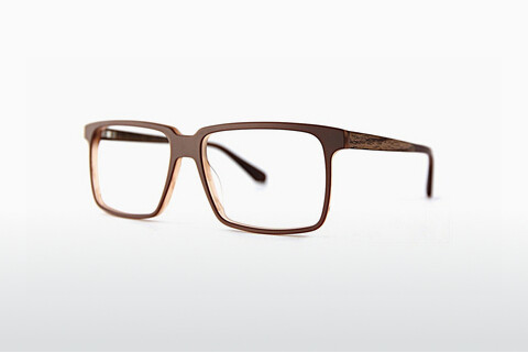 Tasarım gözlükleri Wood Fellas Next (11043 brown/flow)