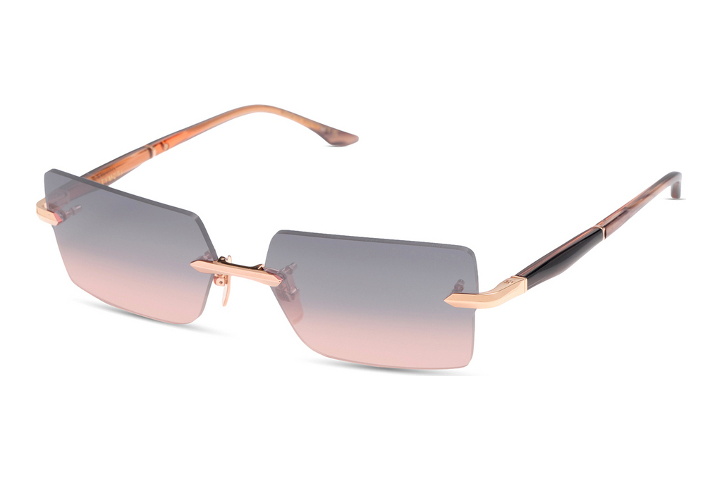 DITA   DTS-462 02A DARK GREY TO PEACH GRADIENTROSE GOLD - EL MIRAGE SWIRL