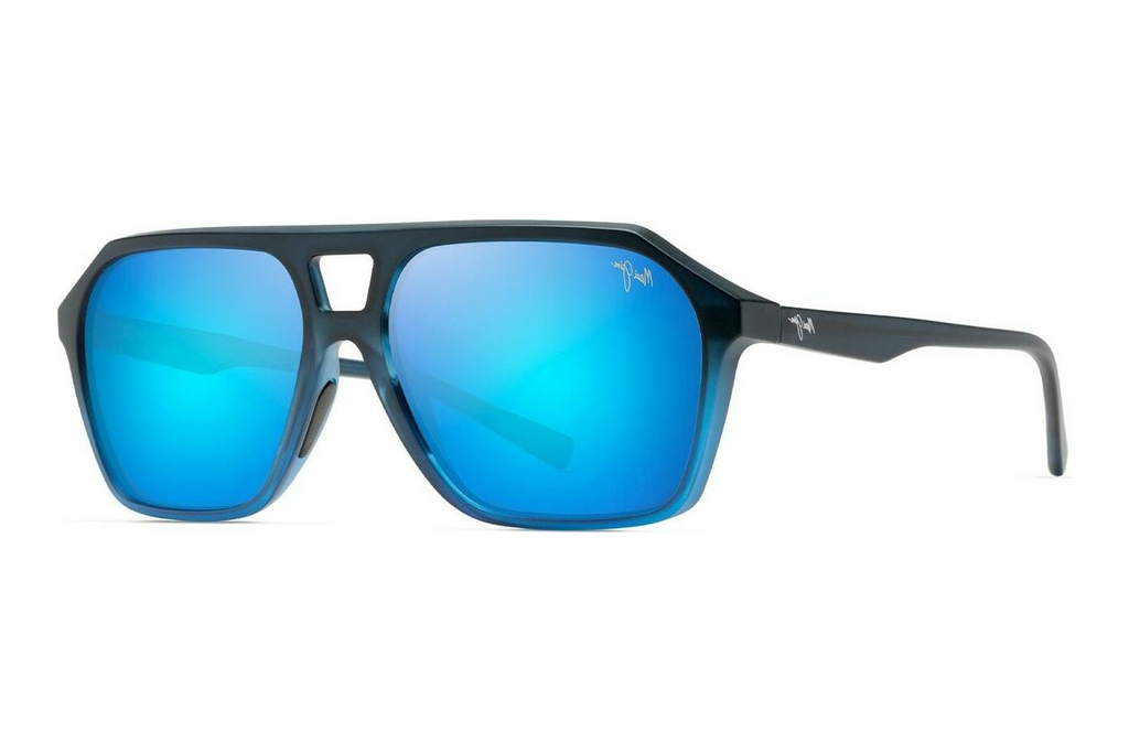 Maui Jim   Wedges B880-03 Blue HawaiiBlack Fade to Blue