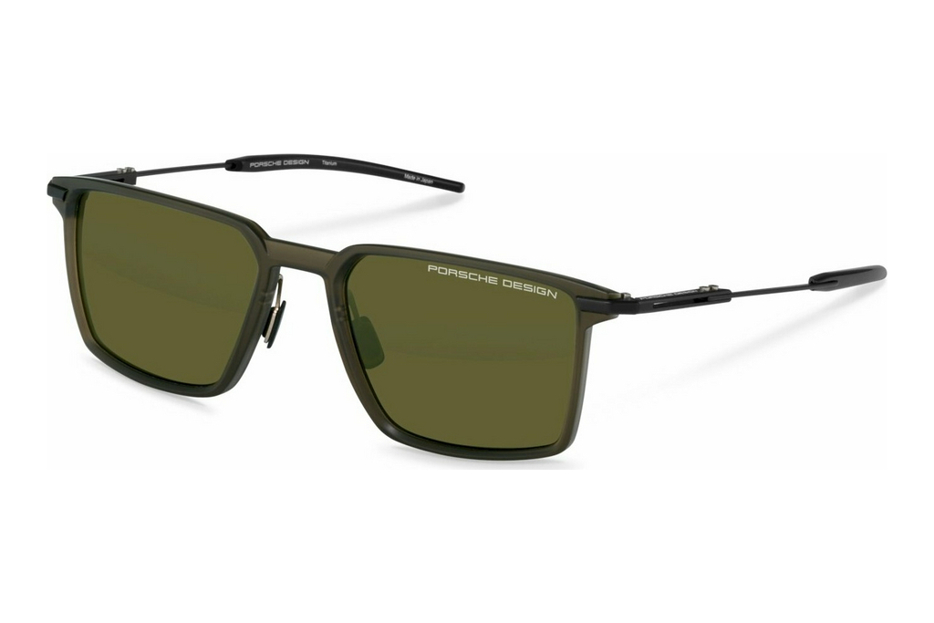 Porsche Design   P8986 B427 GREEN/DEG.MIRROR SILVERolive/black