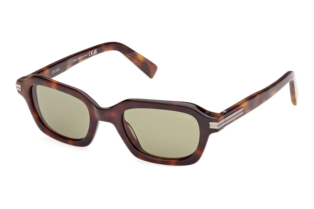 Zegna   EZ0239 52N grünDunkel Havanna