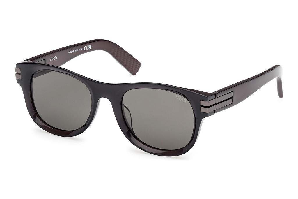 Zegna   EZ0268 20D grau polarisierendGlänzend Grau