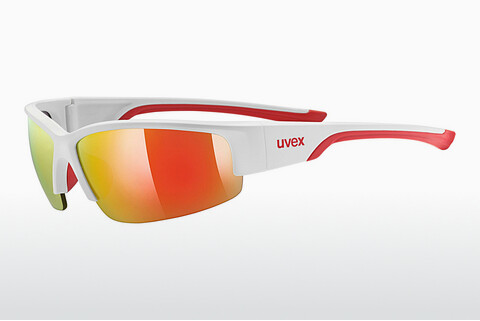 Güneş gözlüğü UVEX SPORTS sportstyle 215 white mat red
