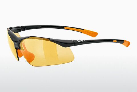 Güneş gözlüğü UVEX SPORTS sportstyle 223 black-orange