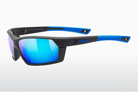 Güneş gözlüğü UVEX SPORTS sportstyle 225 black blue
