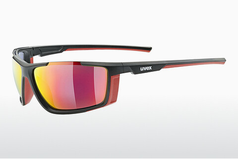Güneş gözlüğü UVEX SPORTS sportstyle 310 black mat red
