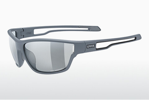 Güneş gözlüğü UVEX SPORTS sportstyle 806 V grey mat